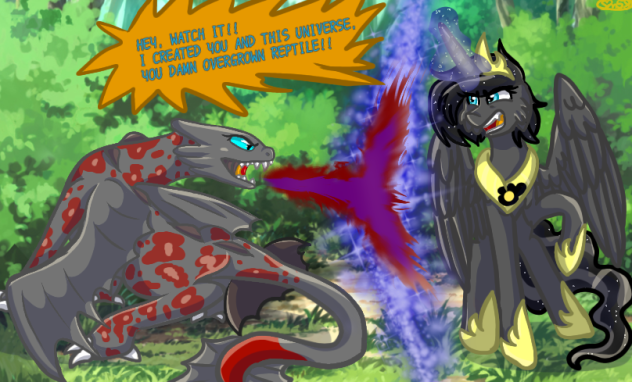 A Molten Fury Attacks
