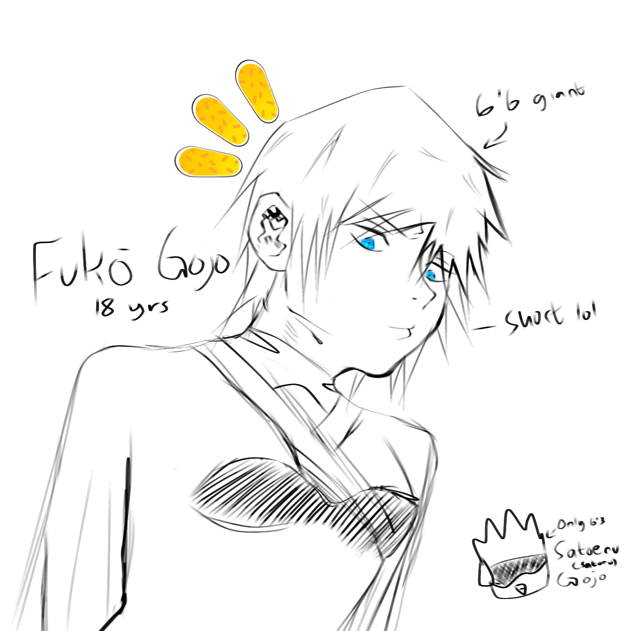 I finally drew my jjk oc (kinda)‼️‼️😍😍 - ibisPaint