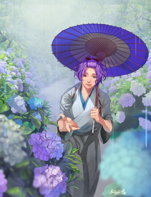 歌仙兼定with梅雨