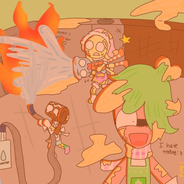 Kitchen in dandy world like this 😂