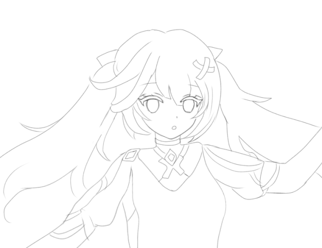ファルザン　線画