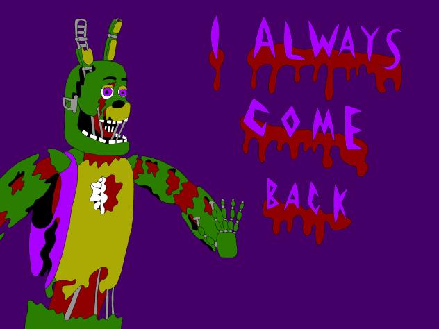 William Afton Always Comes Back