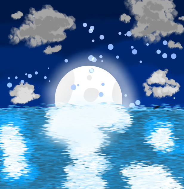 🌙 In the night sea 🌙