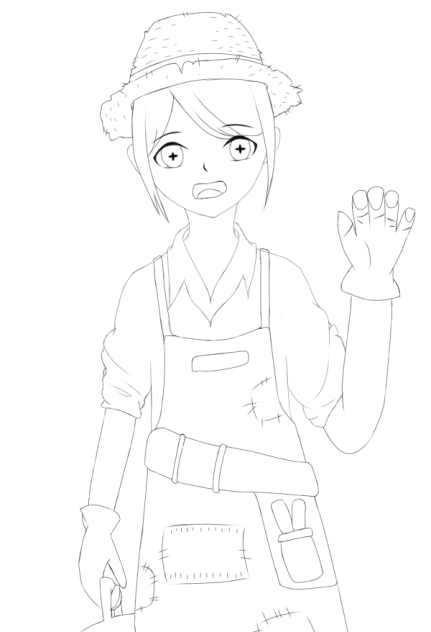 アイデンティティｖ 第5人格 庭師線画 Ibispaint