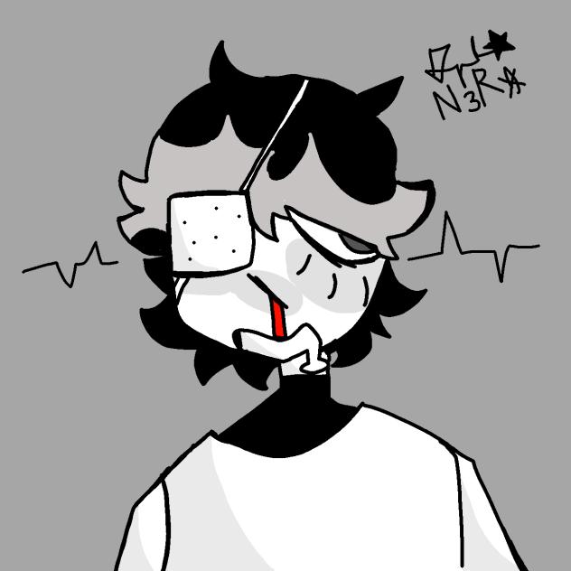 messed up sunny drawing