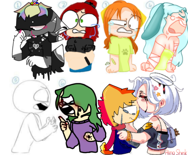 Crying Character Collab