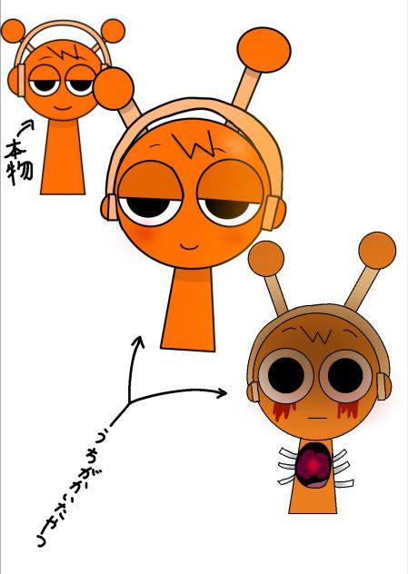 題194 オレン　（フェーズ1はクリップスタジオで描いた）