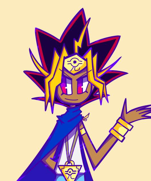 And that’s pharaoh Atem!