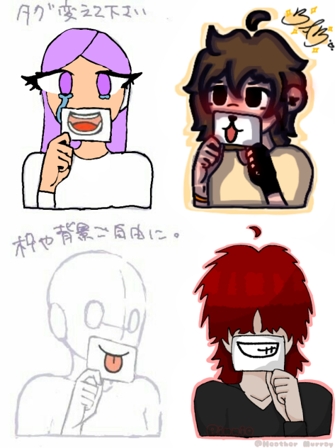 Collab of people - ibisPaint