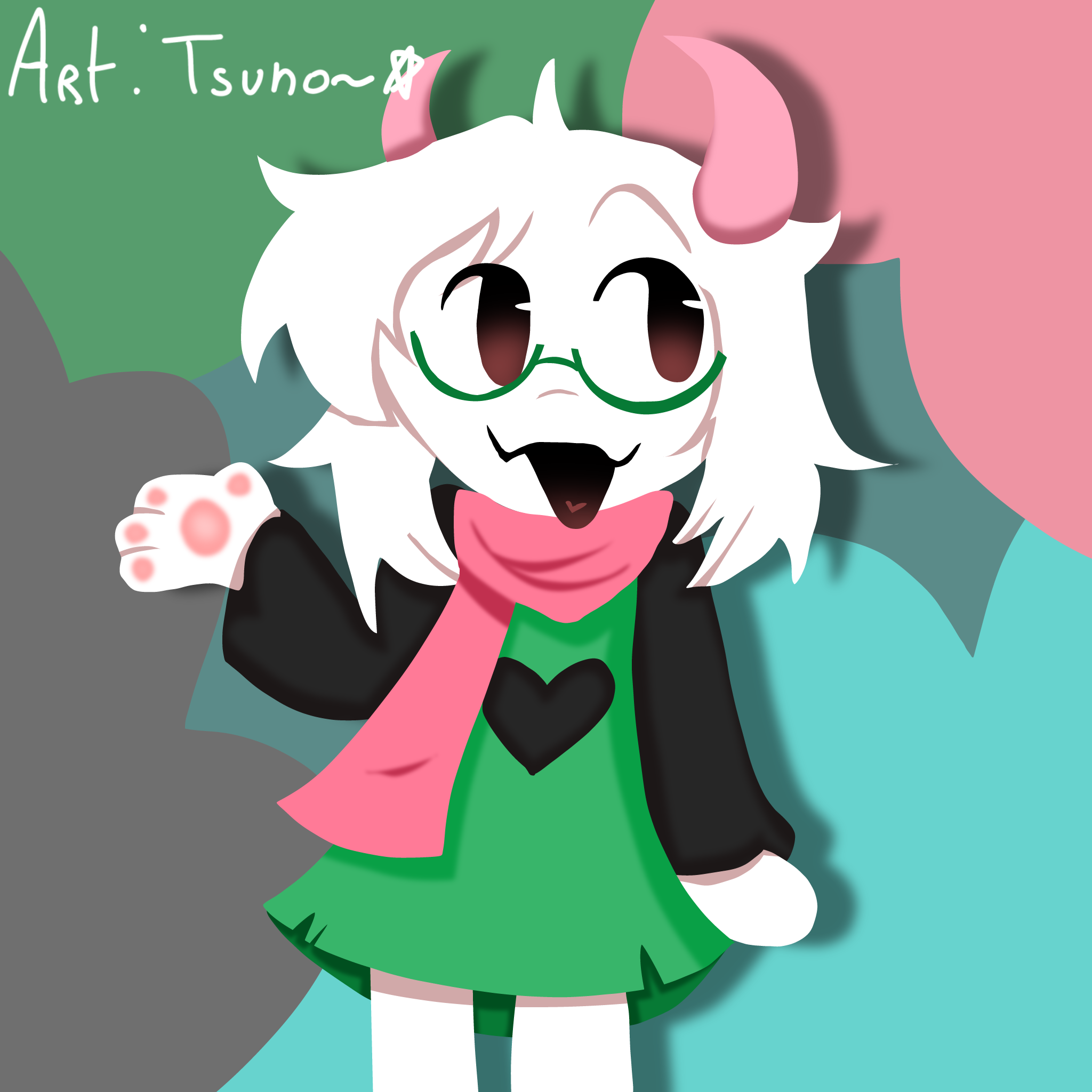 Ralsei-Deltarune - ibisPaint