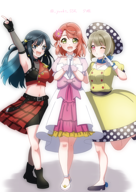 虹ヶ咲2期記念（歩夢、かすみ、せつ菜）