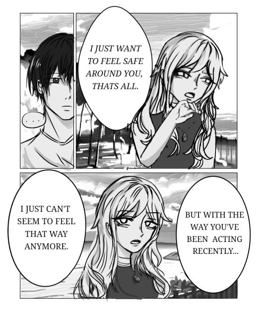 comic page! my characters