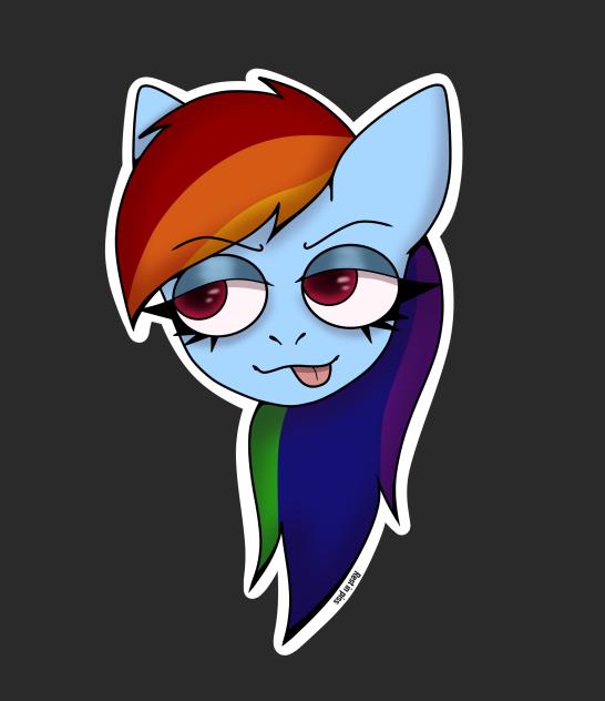 Rainbow Dash sticker