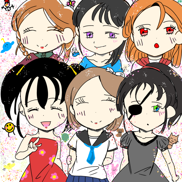 みんなで写真を撮ったよ