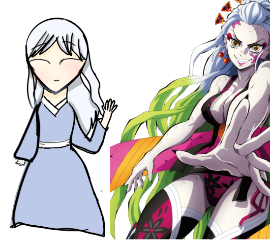 Daki as a human