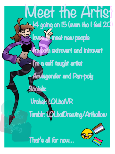 ✨Meet the Artist✨