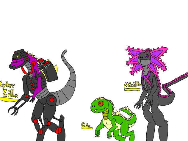 Godzilla's sons