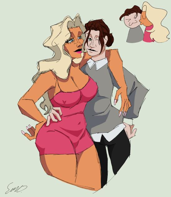 that one b1mbo vs nerd drawing