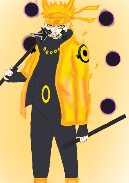 Naruto sage of six paths Drawing