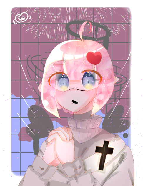 お祈り。