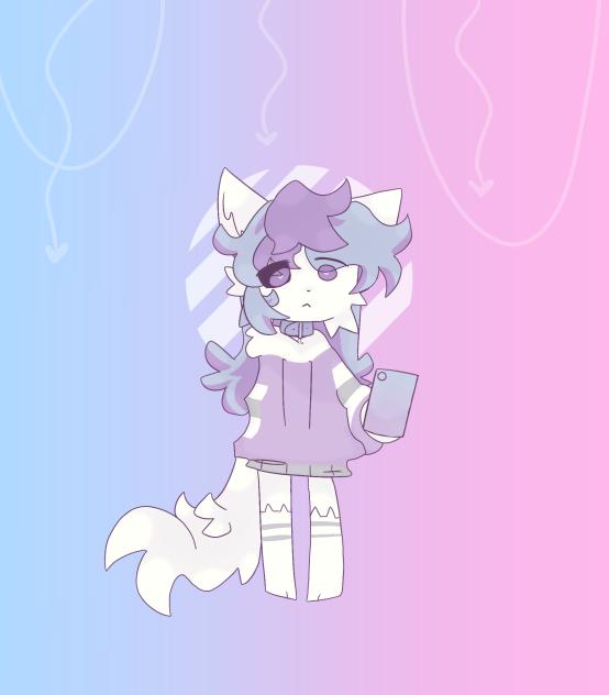 Cosmo checking her phone