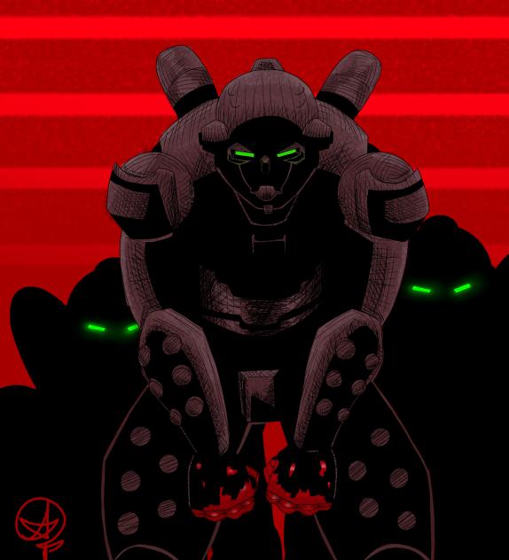 Rex robot from Invincible