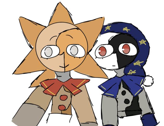 Sun and moon ( animatronics )