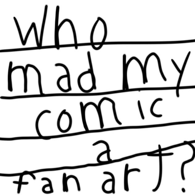 Who did mah comic a fan art