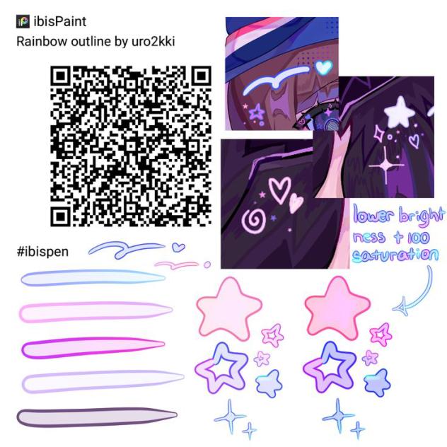 Rainbow outline (REPOST!)
