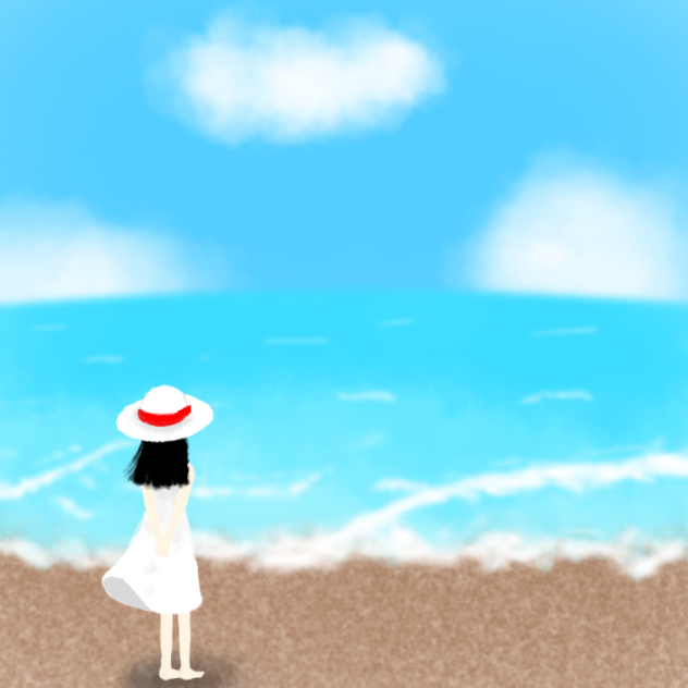 海の日ですね…