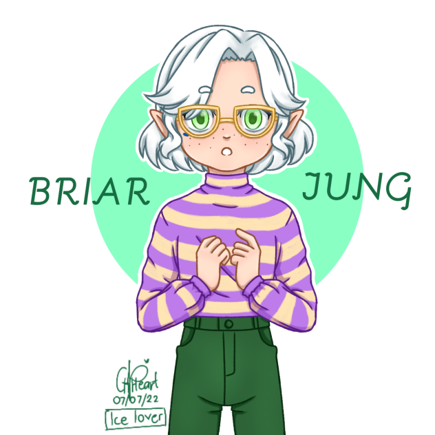 New OC💚🤍
