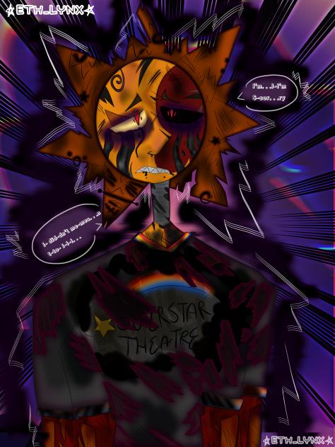 ‼️TW‼️SOLAR TSBS (My AU & Design) ANGST