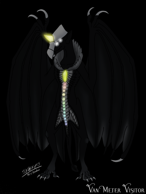 Van Meter Visitor glows