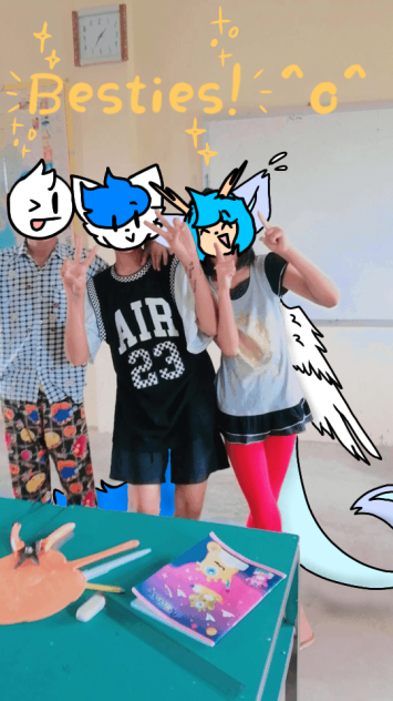 Besties in irl! ^o^