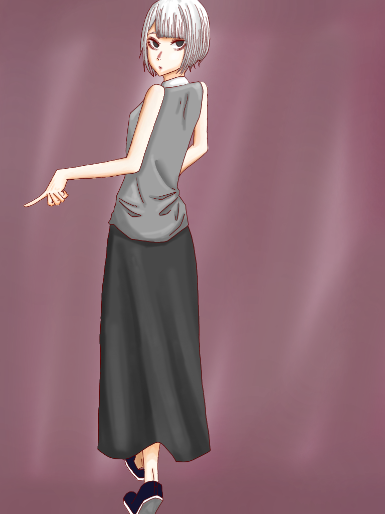 見返り美人 Ibispaint