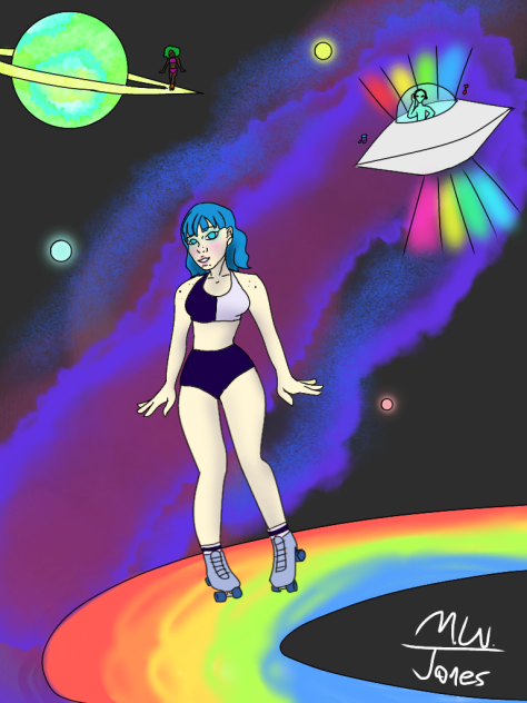 Skating in space
