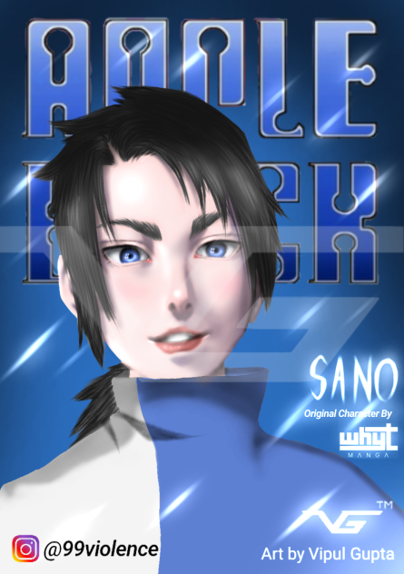 'Sano' from 'Apple Black' Fanart.