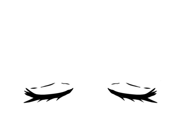 Nezuko blinks human version
