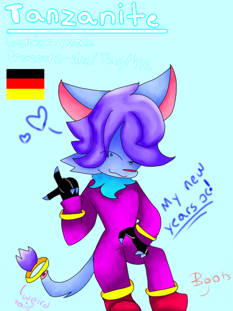 Tanzanite - new years ref