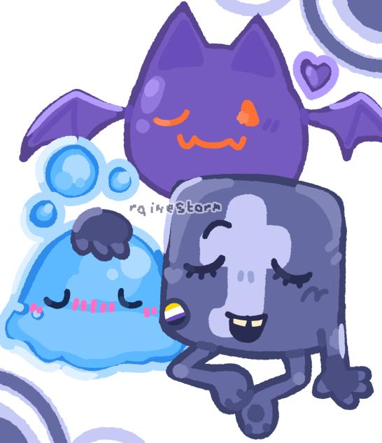 Tumblr and her slimes
