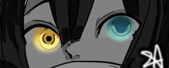 Obanai's eyes