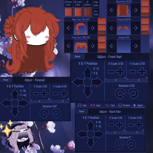 Gacha Hair Ideas #1