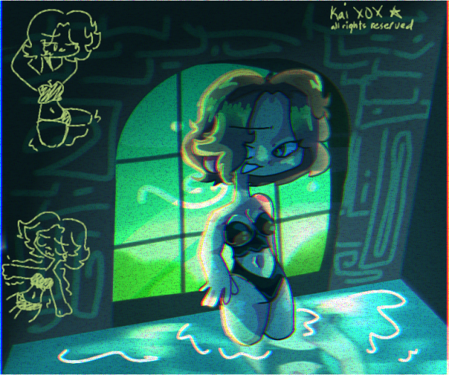 'i was trapped in this watery area...'