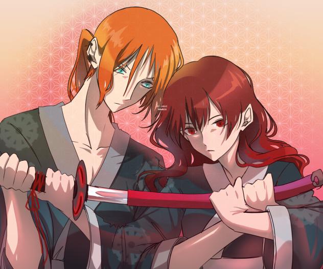 Dancing Swords (Asano and Akari)