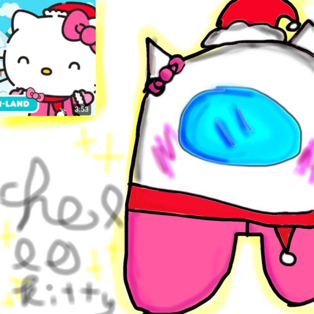 hello kitty among us