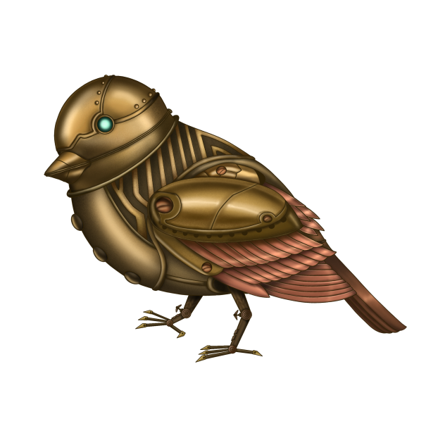 Spy steampunk bird🐦
