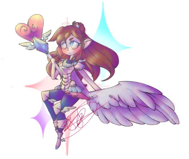 Dia, my DnD character - ibisPaint