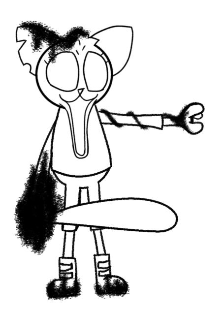 Night in the Woods - Mae Borowsky WIP