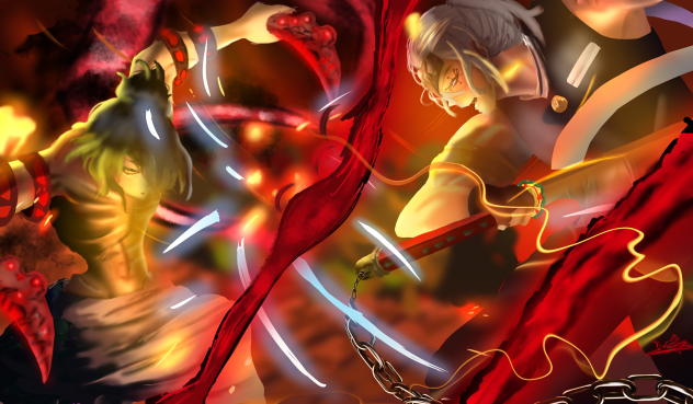 DEMON SLAYER FIGHT!!!