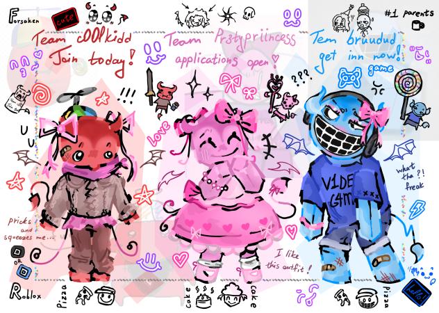 ♡ trio (Forsaken)♡